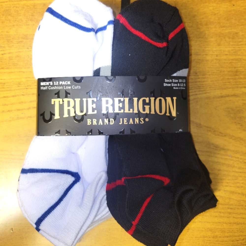 True Religion 6-pack Socks